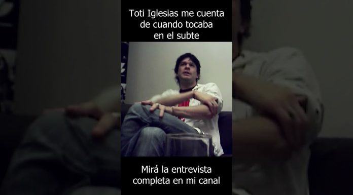 Toti Iglesias de Jóvenes Pordioseros me cuenta de cuando tocaba en el subte
